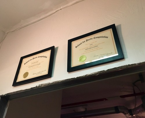 Diploma for School for Poetic Computation
