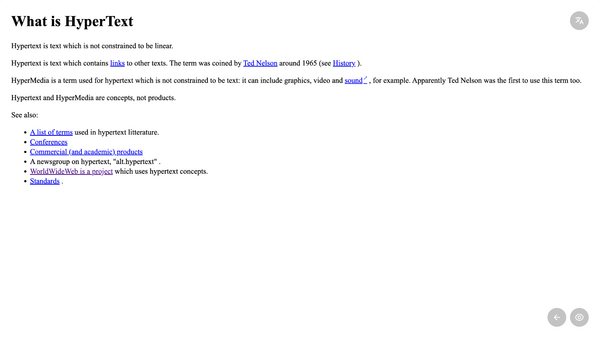 HTML 시뮬레이터 — What is HyperText 문서