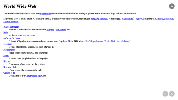 HTML 시뮬레이터 — World Wide Web 문서