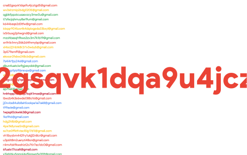 Random Gmail Username Generator