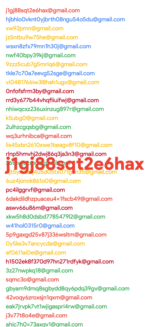 Random Gmail Username Generator