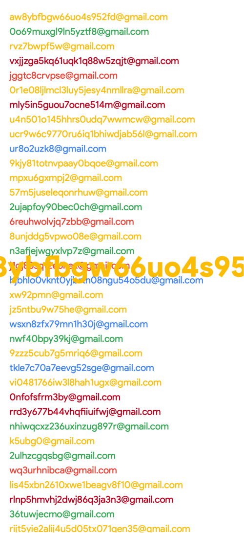 Random Gmail Username Generator