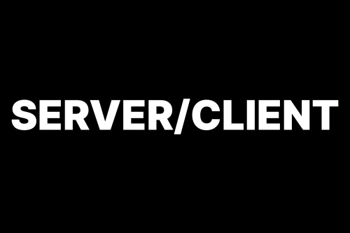 Sever/Client T-shirt