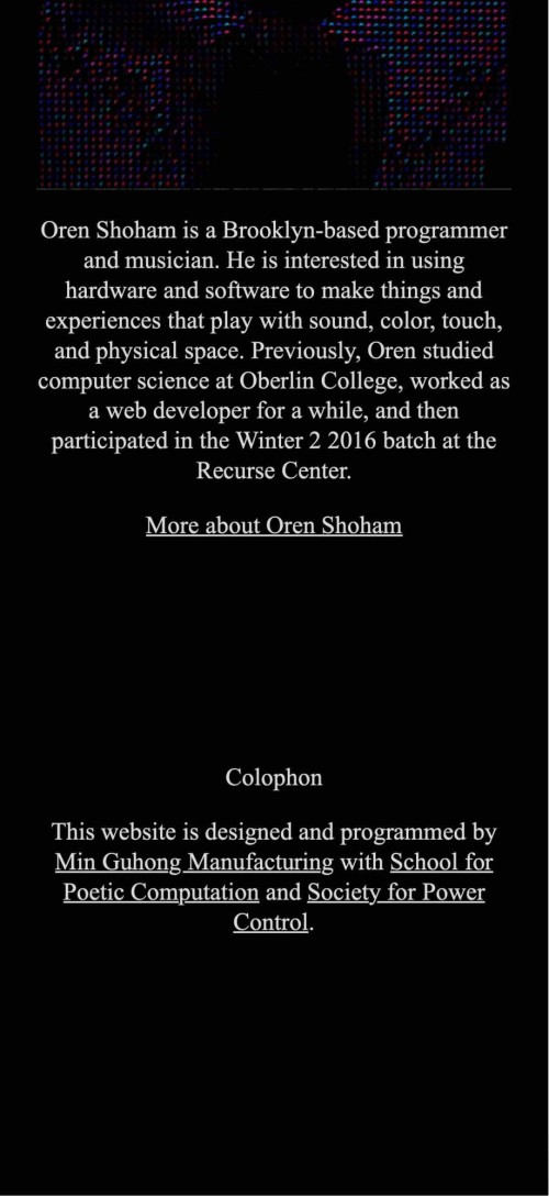 SFPC Presents SFPC