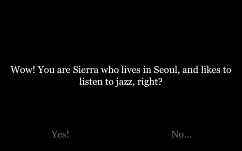 You are Sierra, right?